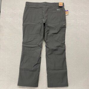 Eddie Bauer Fleece Lined Tech Pants Mens 40 x 32 Gray Water Repellent Insulated